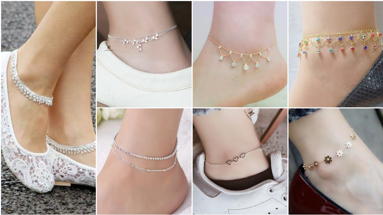 anklet designs for ladies