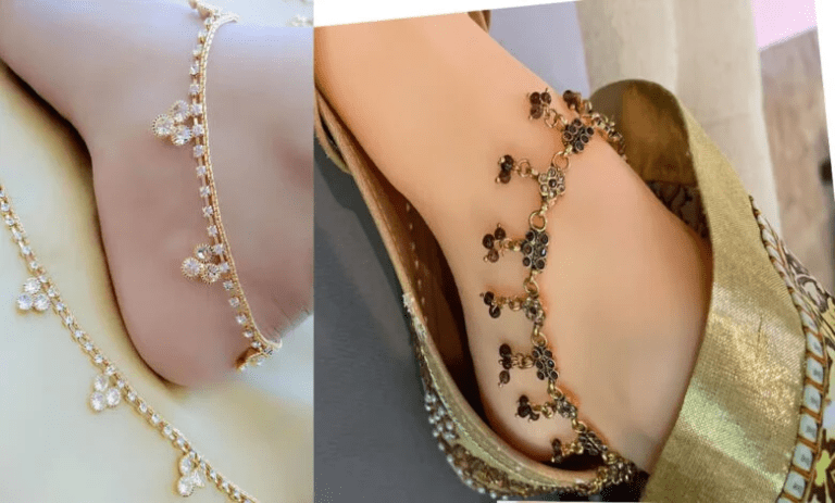 Silver Anklet Design