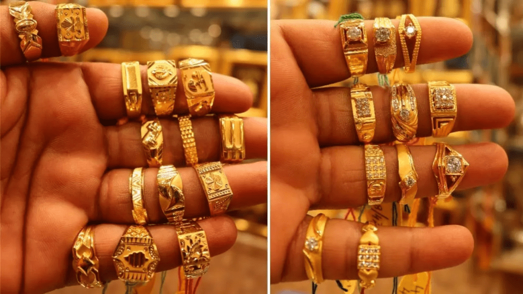 Men Gold Ring Design