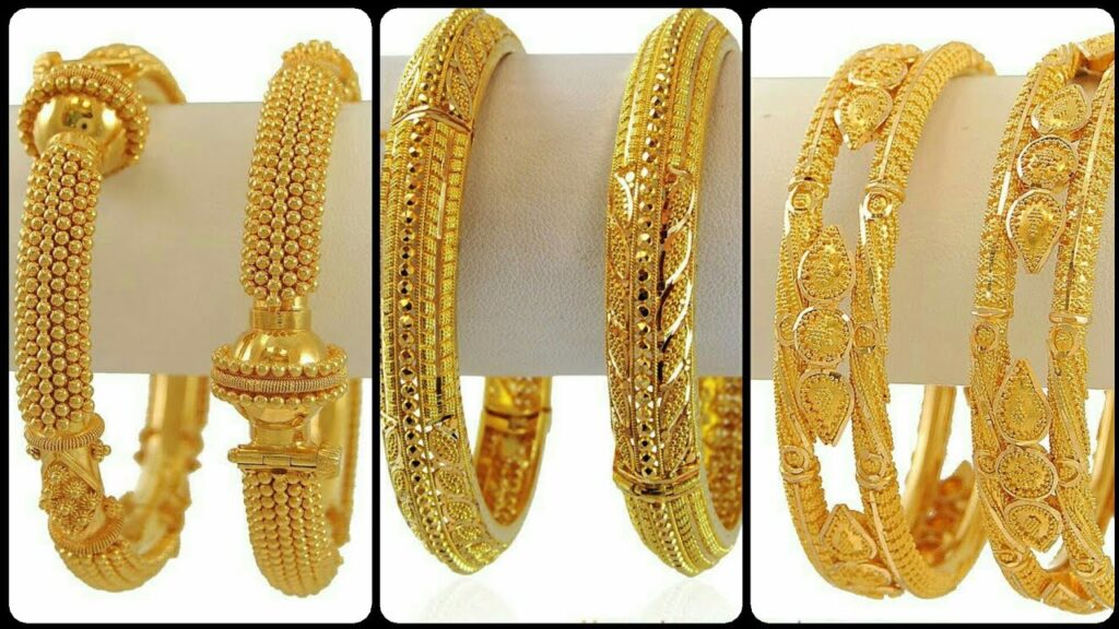 latest kangan design gold