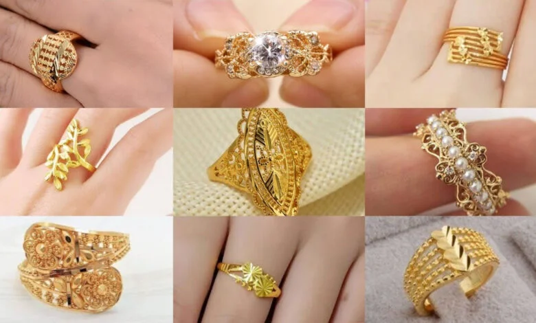gold ring design for female