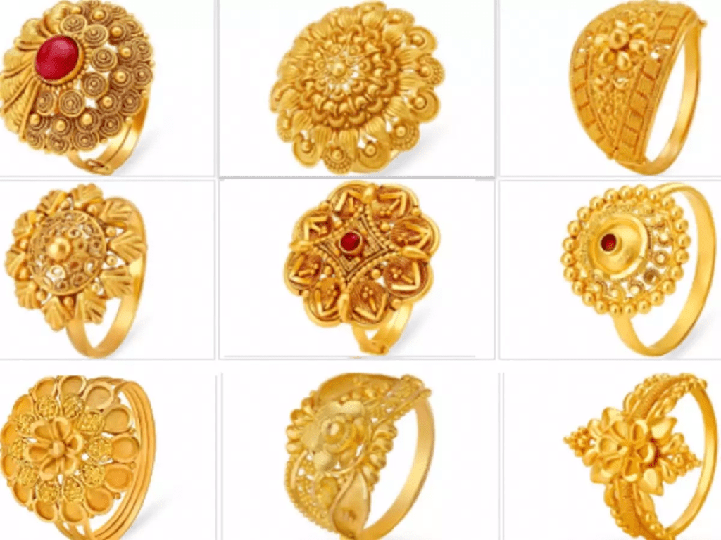 gold ring design for female