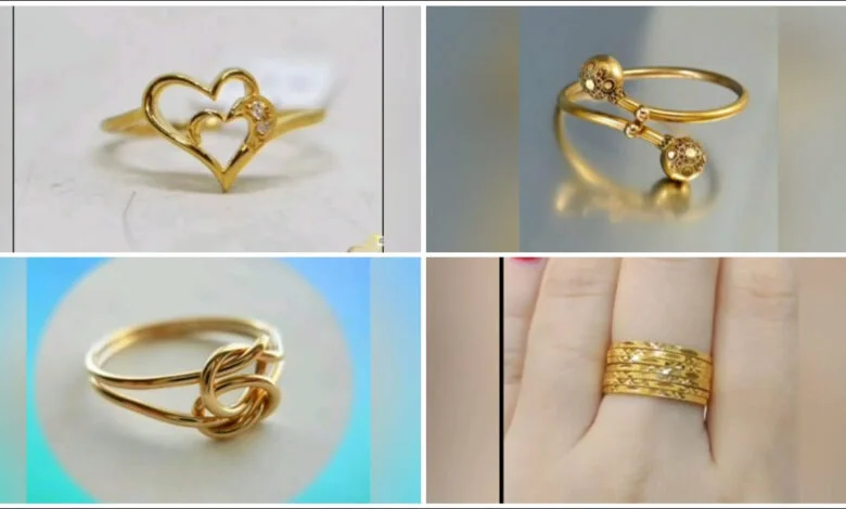 gold rings for girls