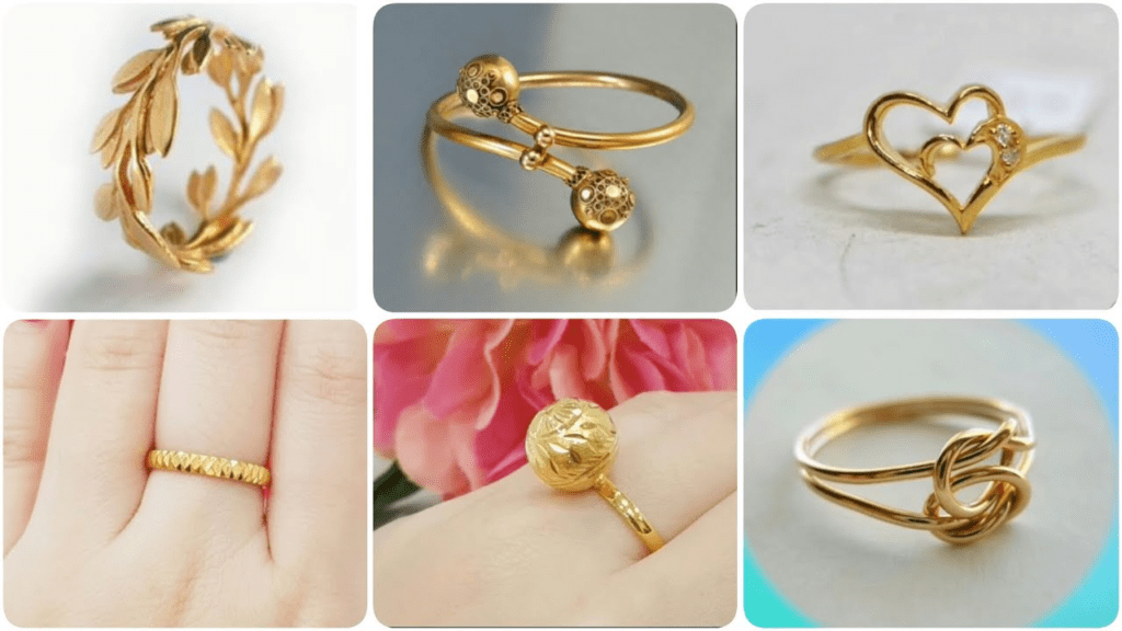 trending gold ring designs