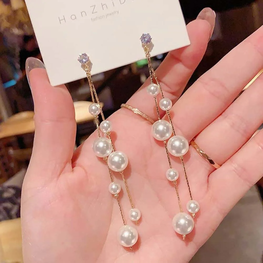 fancy gold earrings for daily use