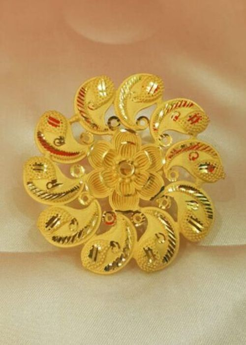 attractive stylish simple gold ring designs