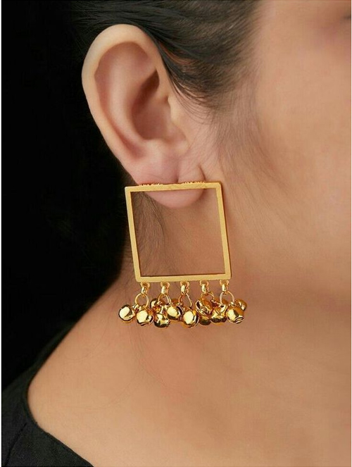 gold earrings designs