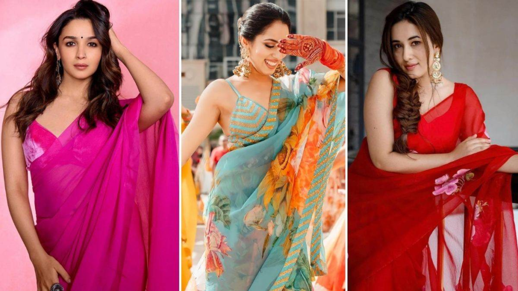 latest saree designs 2024