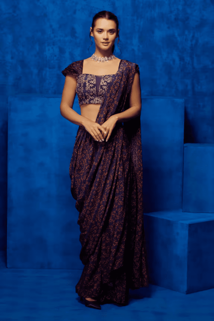 Women Embroidery Designer Saree