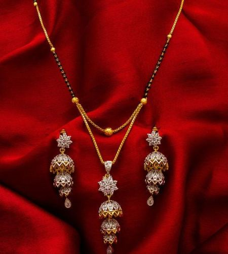 New Gold Mangalsutra Design