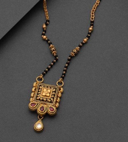 Gold Mangalsutra Design HD Photos