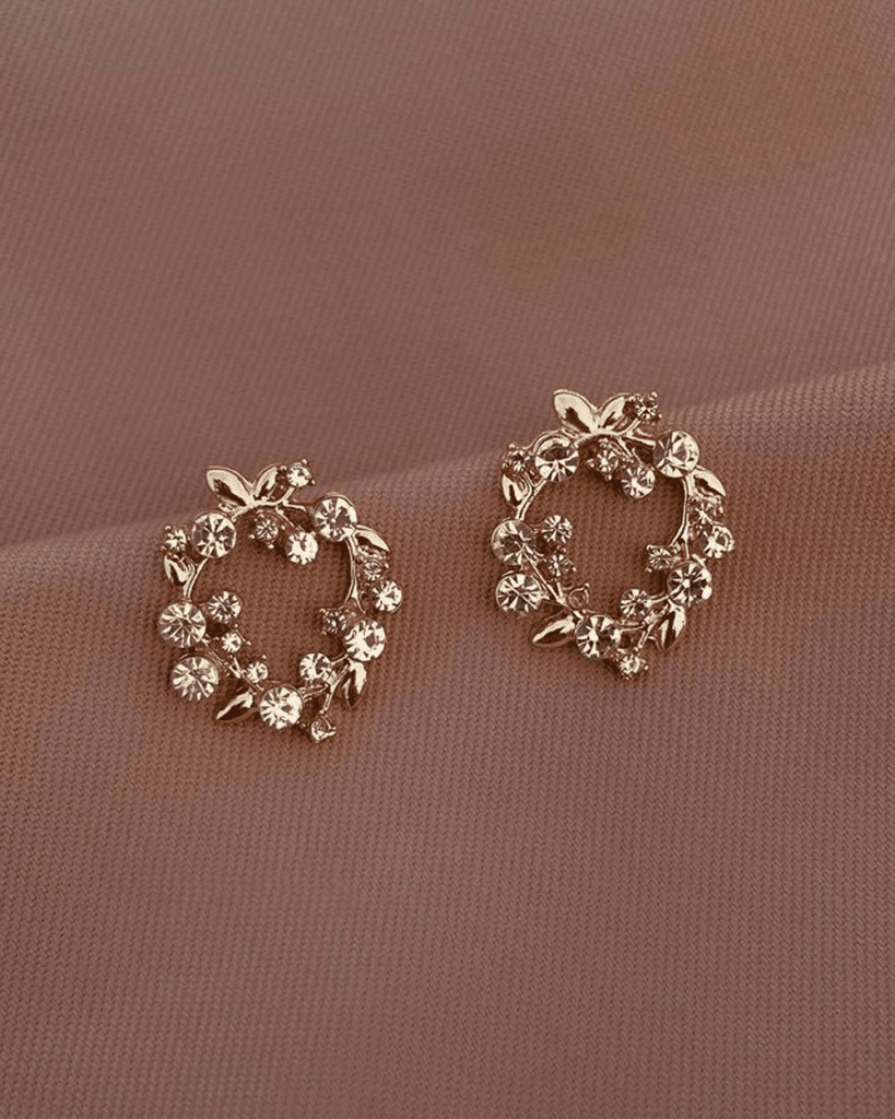 earrings designs gold latest