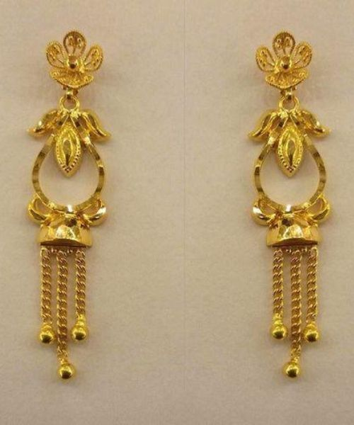 Dangle Gold Earring