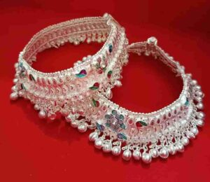 Minakari bridal payal design