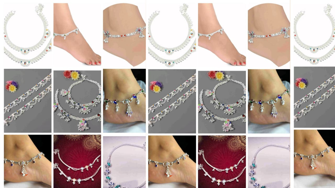 Silver Payal Design