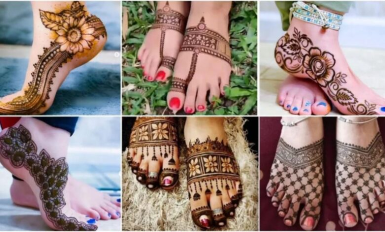 पैरों के लिए मेहंदी डिजाइन
