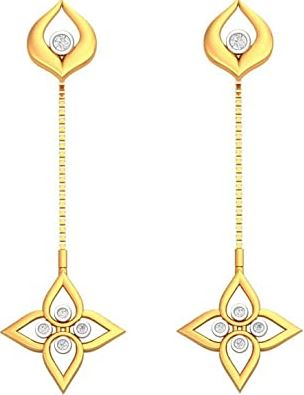 Sui Dhaaga Earrings Gold